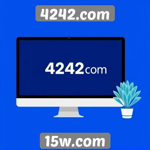 Comparação de 4242.com com concorrentes no mercado