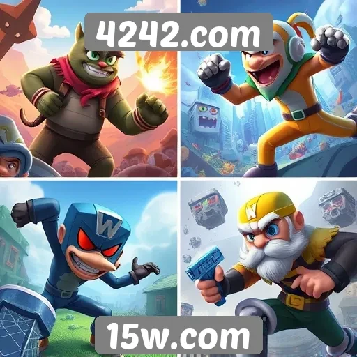 Novos jogos lançados recentemente em 4242.com